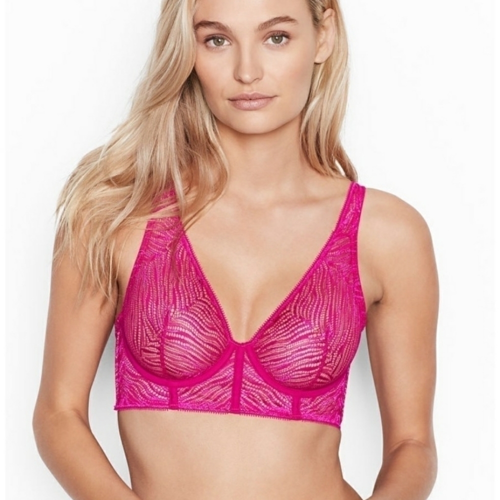 NWT Body by Victoria's Secret zebra print plunge bra.